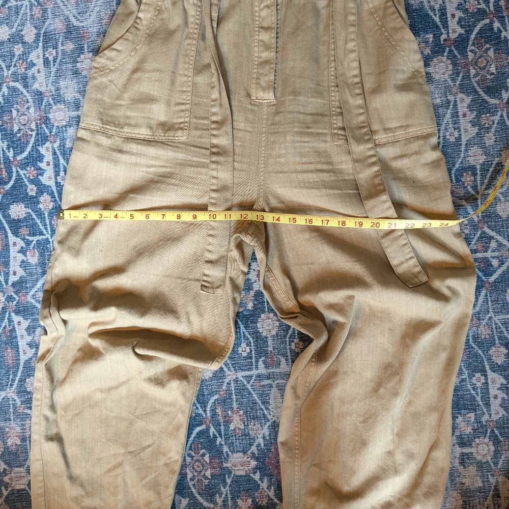 Universal Thread Khaki Short-Sleeve Utility Jumpsuit - Picture 4 of 9